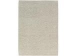 Schöner Wohnen Handwebteppich , Creme , Textil , Uni , rechteckig , 170x240 cm , für Fußbodenheizung geeignet, in verschiedenen Größen erhältlich , Teppiche Und Böden, Teppiche, Schafwollteppiche