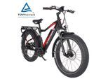 E-Bike Robin 26 Zoll Fat-Reifen Elektrofahrrad 7 Gang Shimano Acera Kettenschaltung 250W Heckmotor