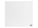Nobo Glas-Whiteboard, Sicherheitsglas, rahmenlos, magnethaftend, B 450 x H 450 mm, weiss