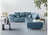 COLLECTION AB Ecksofa »(Spar-Set) Innsbruck L-Form und Hocker«, (Spar-Set), Ecksofa und Hocker, Recamiere links oder rechts montierbar