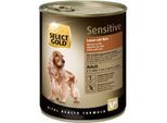 SELECT GOLD Sensitive Adult Lamm mit Reis 24x800 g