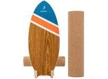 Xxxl Surf Balance Board Lamar , Braun , Kunststoff, Holz , Kork, Eukalyptusholz, Ahorn, Birke , 30x1.2x74 cm , Freizeit & Co, Sport & Fitness, Fitnessgeräte & Zubehör, Weitere Fitnessgeräte