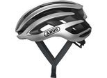 Fahrradhelm ABUS "AIRBREAKER" Gr. S, silber (gleam silber), Helme, S Kopfumfang: 51cm - 55cm
