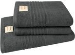Dyckhoff Handtuch Set »Nature«, Set, 3 tlg., Frottier, 3er Set: 2x Handtücher, je 50 x 100 cm & 1x Badetuch 70 x 140 cm