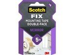 Scotch FIX™ MIRROR doppelseitiges Klebeband 19,0 mm x 1,5 m, 1 Rolle