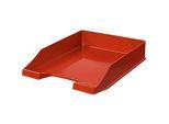Ablagekorb HAN Klassik, für Format A4/C4, mit Beschriftungsfeld, stapelbar, B 255 x T 348 x H 65 mm, Kunststoff, rot, 10 Stück