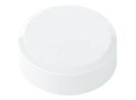 Rundmagnete MAUL, Kunststoff & Metall, Feinstruktur, Haftkraft 600 g, ø 29 x 11 mm, weiss, 20 Stück