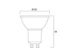 Sylvania LED-Reflektor GU10 7W 4.000K 36° 610 lm weiß