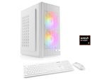 CSL PC "Spectrum V28326", weiß, Microsoft Windows 11 Home (64 Bit), 32 GB RAM 1.000 GB SSD, Desktop-PCs, PC