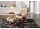 Relaxsessel STRESSLESS "Ruby", beige (sand paloma), B:88cm H:99cm T:77cm, Leder BATICK: Batick ist ein leicht korrigiertes, durchgefärbtes und genarbtes Möbelleder, bei dem die meisten Unebenheiten und Spuren in der Regel entfernt wurden. Batick wird mitunter doppeltönig gefärbt, um der Oberfläche mehr Lebendigkeit zu verleihen. Dank einer schützenden Oberflächenbehandlung lassen sich die meisten