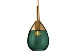 EBB & FLOW Lute S Pendellampe gold efeugrün