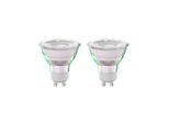 Arcchio LED-Leuchtmittel GU10 2,5W 2700K 450lm Glas 2er-Set