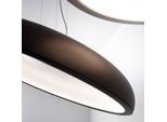 Stilnovo Reflexio LED-Hängeleuchte, Ø46cm, braun