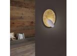 ICONE Masai Decke 1-flammig 927 70x44cm gold/weiß