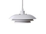 Dyberg Larsen DL20 Pendellampe Ø 20 cm weiß