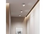 Puk! 120 Move LED-Spot Linse matt weiß matt/chrom