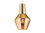 Hängeleuchte Romeo 130 cm altgold metallic