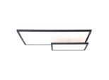 LED-Deckenlampe Bility, Länge 62 cm Rahmen schwarz