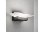 LED-Wandleuchte Bowl TW CCT Breite 20 cm, schwarz
