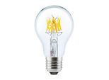 SEGULA LED-Lampe 24V DC E27 6W 927 Filament ambient
