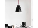 FRITZ HANSEN Caravaggio P1 Glanz schwarz
