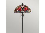 Stehleuchte Larissa mit Schirm im Tiffany-Design