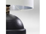KARE Kalahari Tischlampe mit grauem Fuß Kugelform