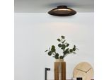 LED-Deckenleuchte Foskal in Schwarz, Ø 34,5 cm