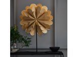 Standstern Maravilla, gold/schwarz Höhe 68 cm