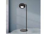 LED-Akku-Tischlampe Kerby, schwarz, Höhe 40 cm, Stahl/Alu
