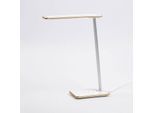 LED-Schreibtischleuchte Orbit mit Induktion, gold