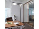 LED-Sensor-Tischlampe MAULjuvis, silber, 120 cm dim Klemmfuß