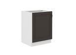 Unterschrank 60 cm Stilo Grau Küchenzeile Küchenblock Küche Landhaus Einbauküche