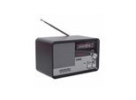 Noveen Tragbares Radio mit Bluetooth Schwarz