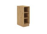 Unterschrank Regal 30 cm Eiche Artisan Küchenzeile Küchenblock Küche
