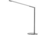 Hansa LED Tischleuchte Aura, Edelstahl, dimmbar, 3 Farbtemperaturen, bis 6000 K, 8 W, silber