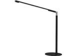 Hansa LED Tischleuchte Aura, dimmbar, 3 Farbtemperaturen, bis 6000 K, 8 W, schwarz