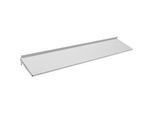 ESD-Stahlboden Treston M 1500, für TED-Arbeitstisch, bis 50 kg, neigbar, B 1490 x T 300 mm, epoxidpulverbeschichteter Stahl, lichtgrau