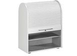 Korpus Universalschrank, ohne Rollladen, B 980/800 x T 450 x H 800/980 mm, weiss