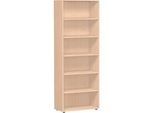 Regal PALENQUE, 6 OH, B 800 x T 400 x H 2160 mm, Buche-Dekor