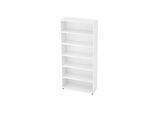 Regal 5 OH, B 1000 x T 400 x H 2004 mm, weiss