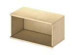 Schäfer Shop Genius Aufsatzregal TETRIS WOOD, 1 OH, B 800, Ahorn-Dekor