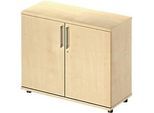 Schäfer Shop Genius Flügeltürenschrank TETRIS WOOD, 2 OH, Höhe inkl. Gleiter, B 1000 mm, Ahorn-Dekor