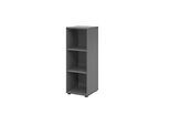 Regale Breno, 3 OH, 28 kg je Boden, B 400 x T 400 x H 1100 mm, Spanplatte, graphit