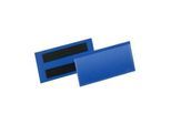 Etiketten- und Kennzeichnungstaschen B 100 x H 38 mm, 50 Stück, blau