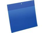 Neodym-Magnettaschen B 297 x 210 mm (A4 quer), 10 Stück, blau