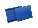 Etiketten- und Kennzeichnungstaschen B 297 x 210 mm (A4 quer), 50 Stück, blau