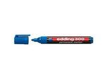 EDDING Permanent Marker 300, mit Rundspitze, 1 Stück, blau