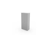 Schäfer Shop Genius Flügeltürenschrank TETRIS WALL, 5 Ordnerhöhen, Türanschlag rechts, B 800 x T 440 x H 1880 mm, lichtgrau