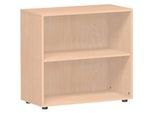 Regal PALENQUE, 2 OH, B 800 x T 400 x H 752 mm, Buche-Dekor